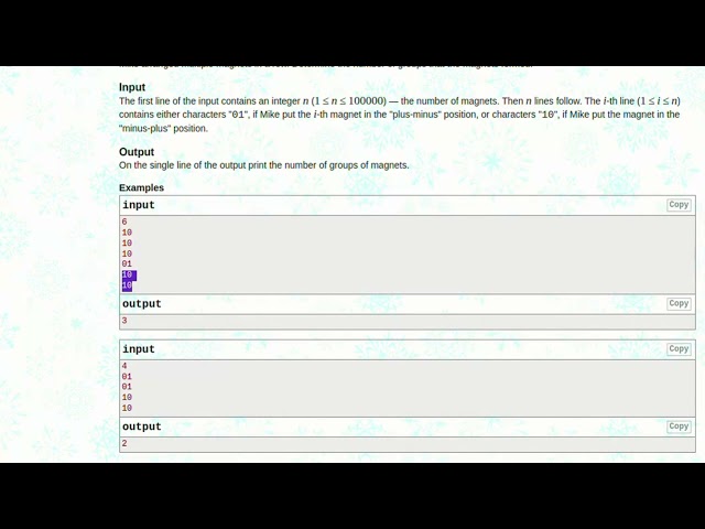 Codeforces 344A - Magnets | 2 Simple Solutions Explained | Python Competitive Programming