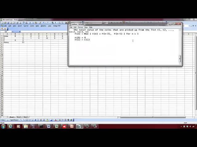 Coin row problem - Dynamic Programming