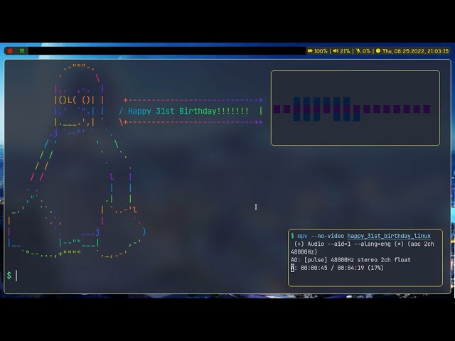 linux turns 31 today