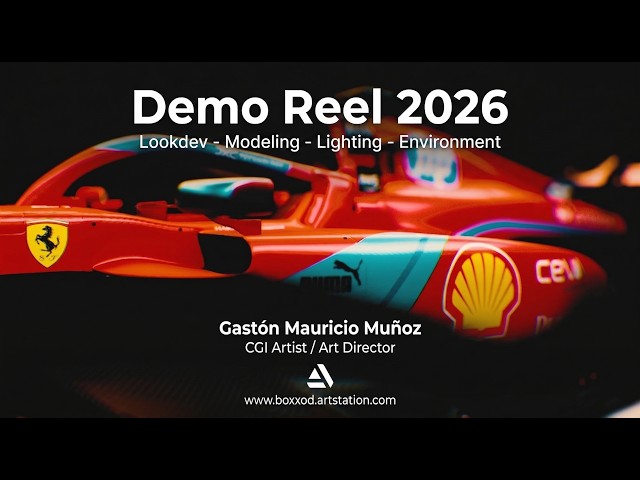 DemoReel2026 - Full CGI + AI animation.