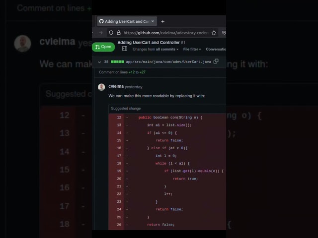 Code Review Tips (with examples) #shorts