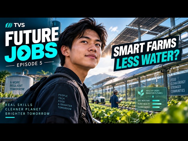 Future Jobs: Smart Farms That Grow Food, Power & Save Water