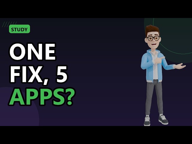 SQL Lesson 27: One SQL Fix, Live in Five Apps at Once
