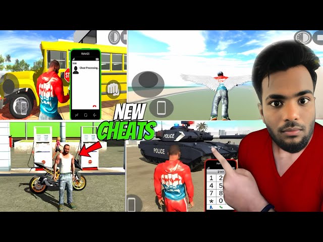 SCHOOL BUS CHEAT CODE IN INDIAN BIKE DRIVING 3D | INDIAN BIKE DRIVING 3D SCHOOL BUS CHEAT CODE