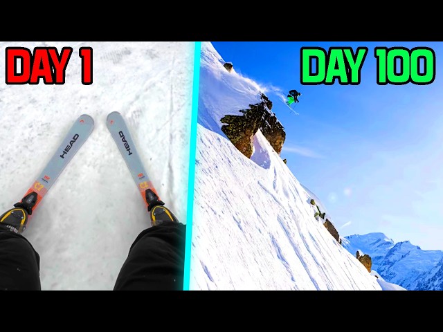 My First Season Of Skiing | Full Progression