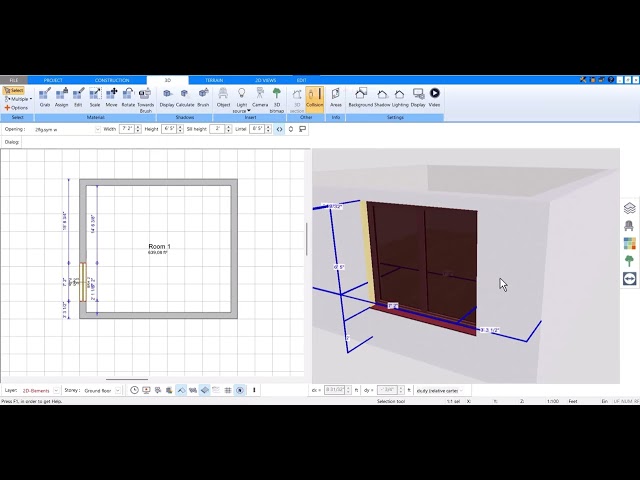 Window Settings in Plan7Architect – All Options Explained