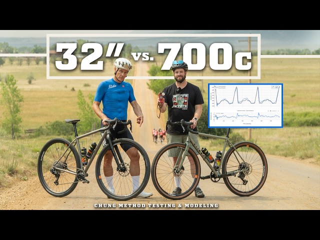 Which is faster, 32" or 700c? Gravel bikes Chung-method tested with John Karrasch