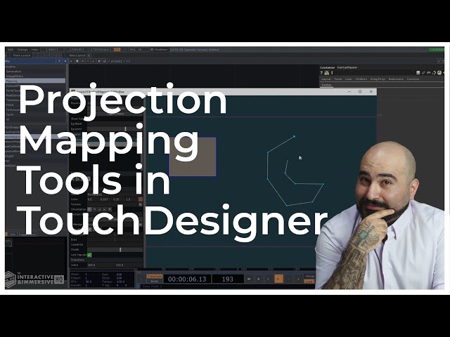 Projection Mapping Tools in TouchDesigner - TouchDesigner Tutorial 046
