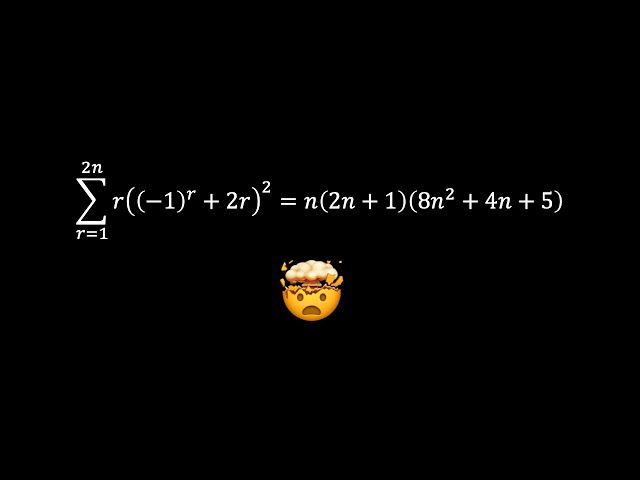 The A-Level Further Maths Question That Nobody Got...