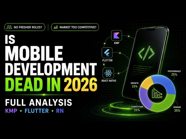 Mobile Development in 2026? | Android | KMP | Flutter | RN | HINDI