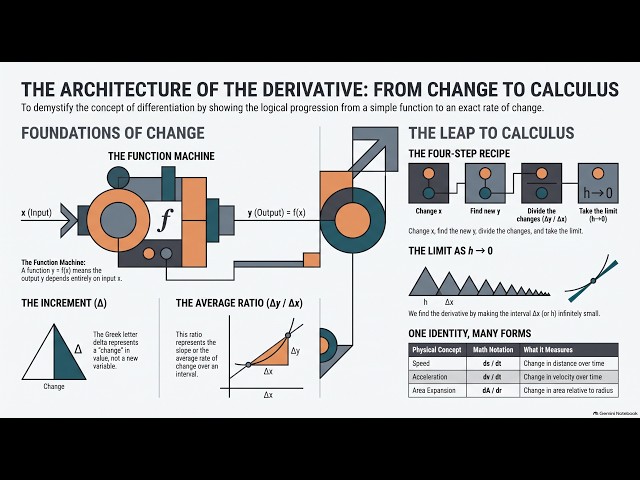 Learn Calculus from the Beginning: Part-I  Differential Calculus: From Change to Derivative