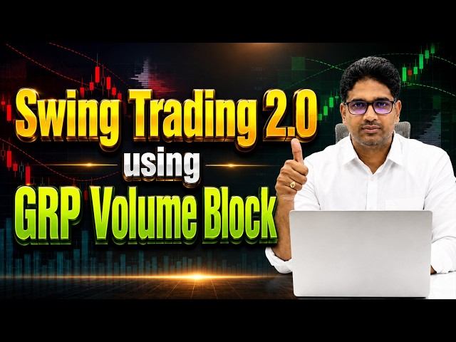 🚀 Master Advanced Swing Trading with the Golden Ratio Profile (GRP) Indicator | Volume Block