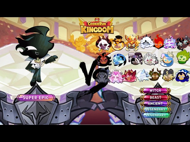 Time Shadow Cookie VS All Legendary+ Cookies