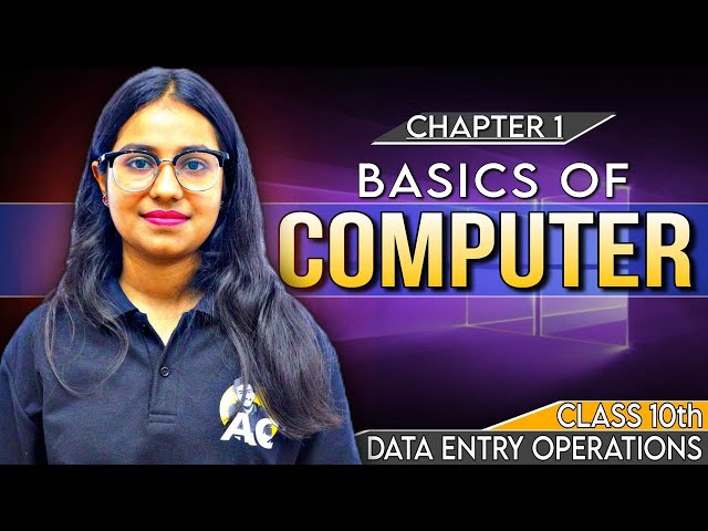Lesson- 1  Data Entry 10th (NIOS) | Basic of Computer English Medium | full lesson with notes