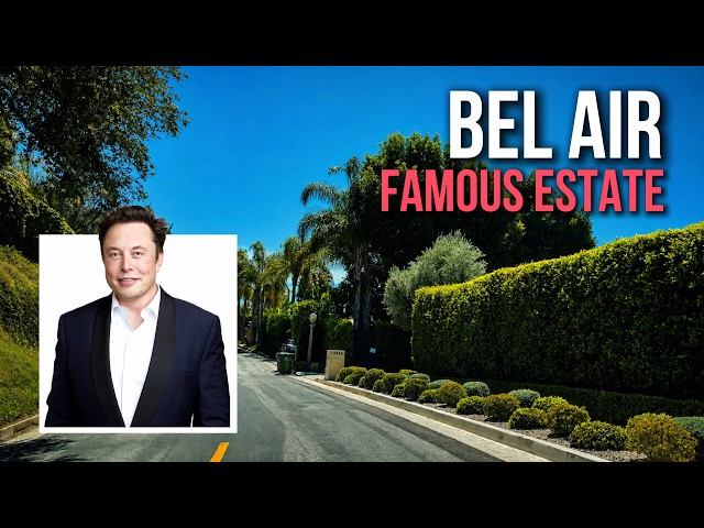 Driving Bel-Air 4K | Elon Musk’s $39.5M Estates & Jennifer Aniston’s $28M House POV