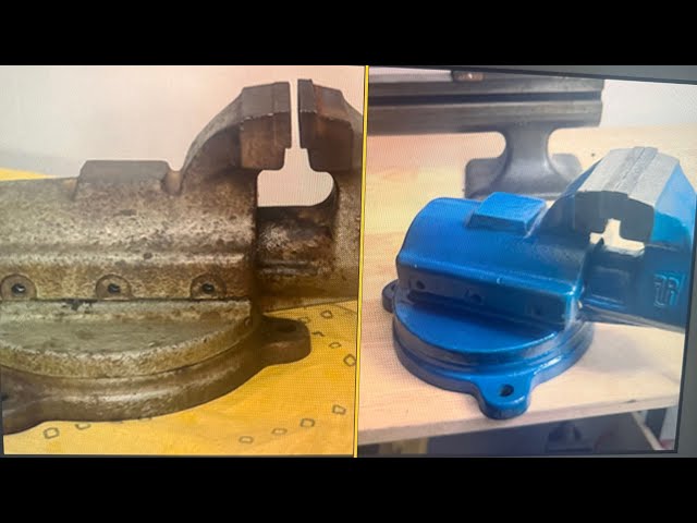 Restoring a Neglected Polish vise