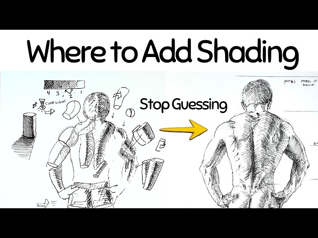 How to Know Where to Add Shading (Pen and Ink)
