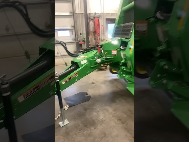 New Baler Weave Automation Is Here! #johndeere #tractor #hay #tech #autonomy #short #clips #reels ag