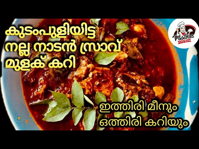 സ്രാവ് മുളകിട്ടത്|Thrissur style meen curry|shark fish curry|തനി നാടൻ  മീൻകറി|Paathus Curryworld