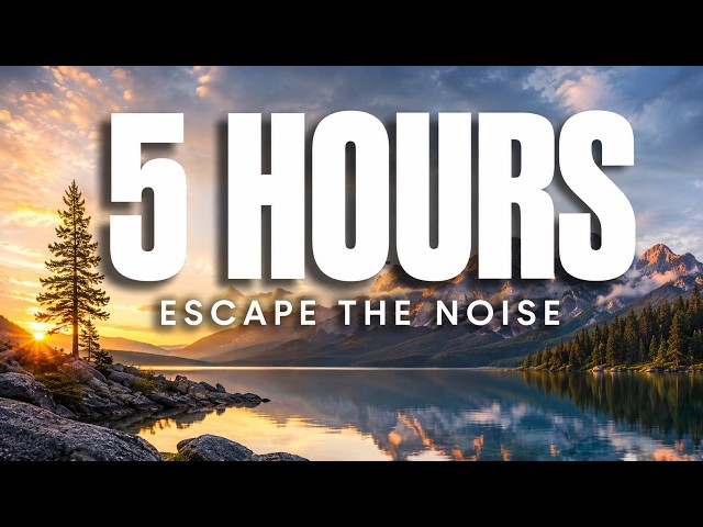 ESCAPE THE NOISE | 5 HOURS OF PEACEFUL CHRISTIAN MUSIC FOR PRAYER, REST & TIME WITH GOD