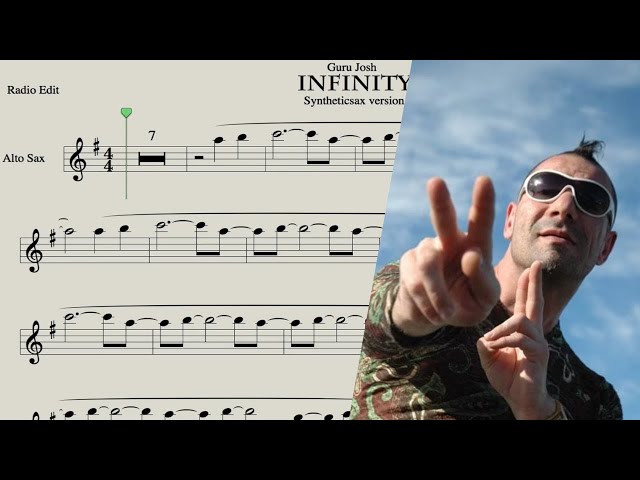 Infinity (Guru Josh) Alto Sax Eb Sheet Music