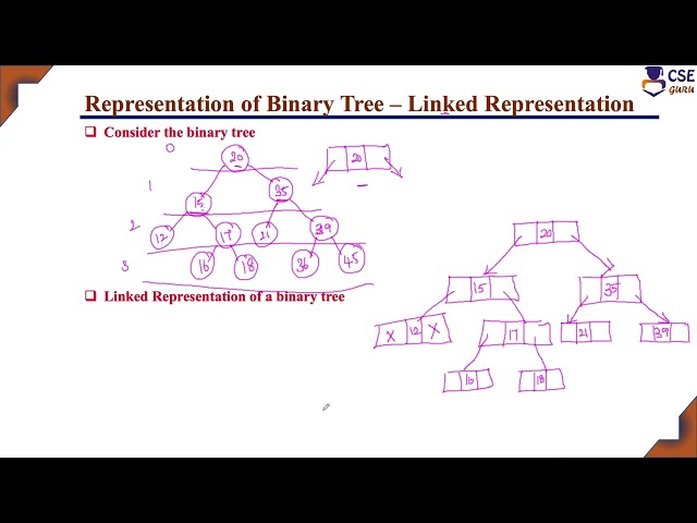 Representation of Binary Tree using Linked List | Binary Tree | L 91 | Data Structures & Application