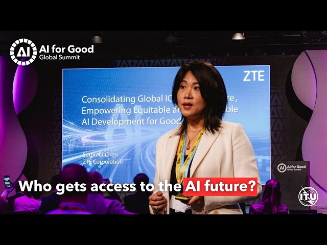 Building global digital infrastructure for equitable and responsible AI | ZTE Corporation