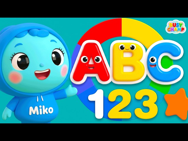 Toddler Learning Activities for 3 Year Olds at Home | Learn ABC Phonics Shapes Numbers Colors A to Z