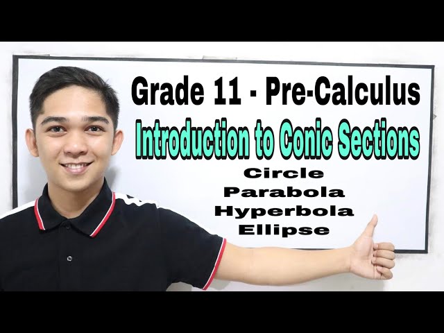 Introduction to Conic Sections I Señor Pablo TV