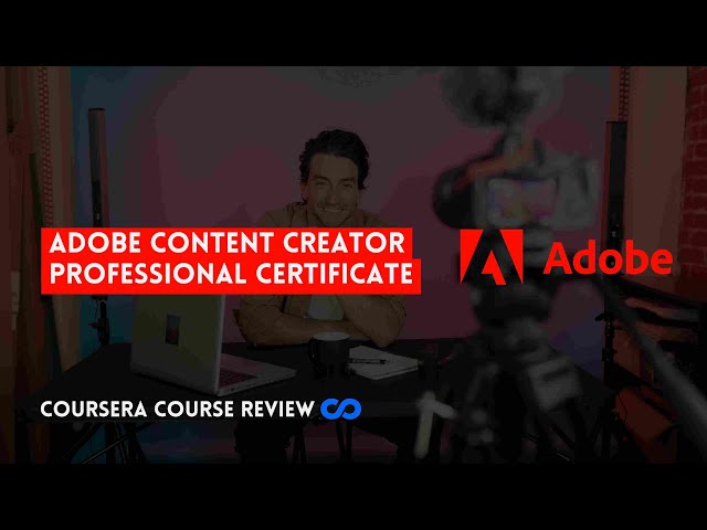 ⭐ ADOBE CONTENT CREATOR PROFESSIONAL CERTIFICATE (WITH CERTIFICATE) ⭐