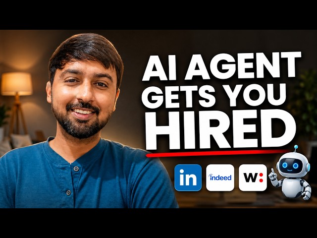 I Built an AI Agent That Finds & Applies to Jobs for You