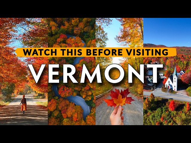 FALL IN VERMONT IS UNREAL! | Ultimate Vermont Fall Foliage Guide & Best Things to Do