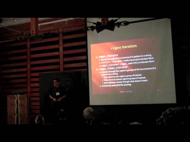 Stephan T. Lavavej: Regex in C++11 and Boost