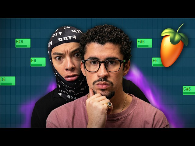 making a BAD BUNNY beat