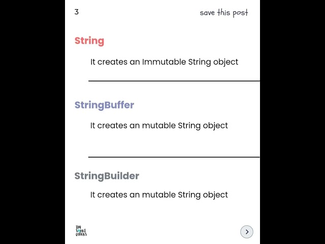 #57 Core Java  -  String Vs StringBuffer vs StringBuilder
