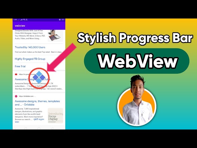 Stylish Progress Bar in WebView 2022 || @DevAtikul Convert Website to Android App