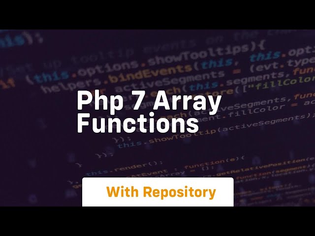 php 7 array functions