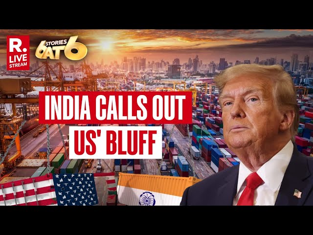 6 Stories At 6 LIVE: India Calls Out US' Bluff | ED Vs Mamata War Explodes | Khamenei Warns US