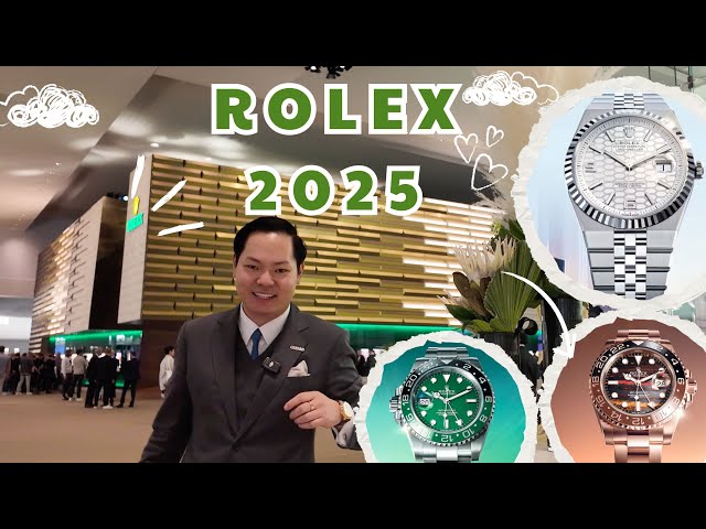 Những mẫu đồng hồ Rolex mới nhất 2025 được giới thiệu tại sự kiện WatchesandWonders, Geneva, Thuỵ Sĩ