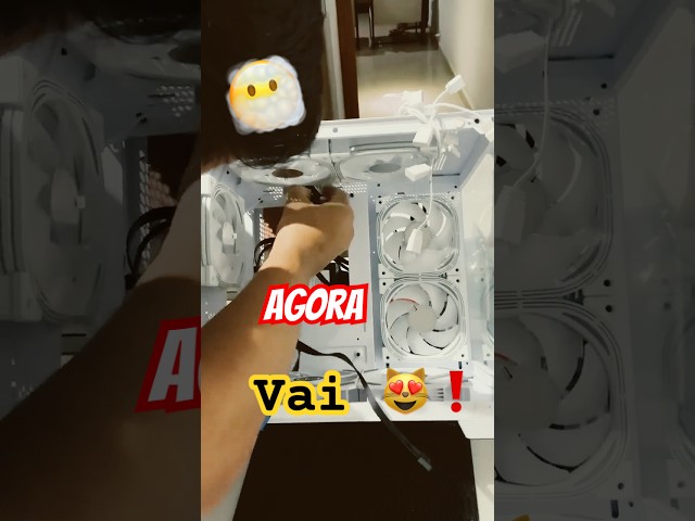 MAIS REFRIGERAÇÃO E FONTE NOVA 🔥 | COOLER + FAN E MONTECH AP650