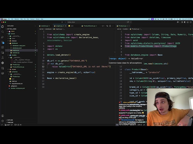 PostgreSQL + SQLAlchemy Backend Database Build (Bitter Linen) | 07-13-2026