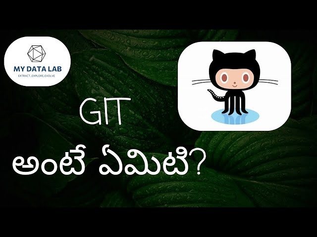 🚀git and github full tutorial (telugu)