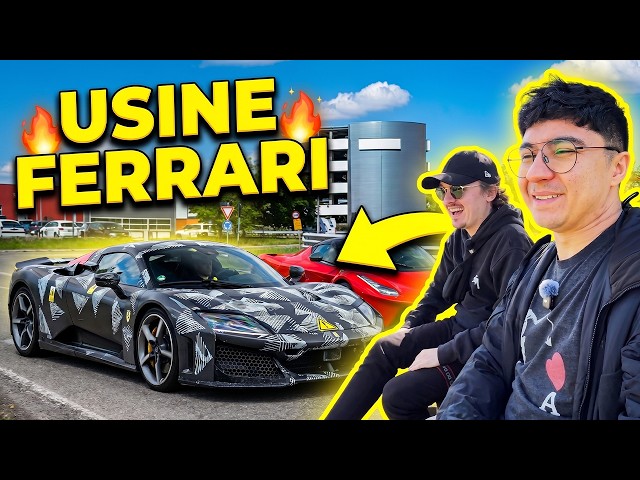 The madness in front of the Ferrari factory! (F80, LAF, 849..)