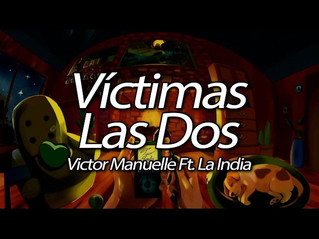 Victor Manuelle & La India - Víctima los dos (Lyrics) -  Salsa Legends 💃🔥