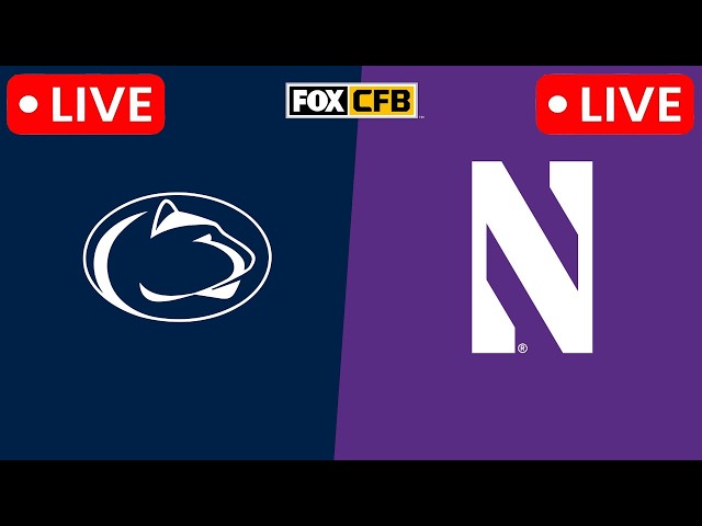 Penn State vs Northwestern LIVE HD | NCAAF 2026 | College Football Week 5 | 2
