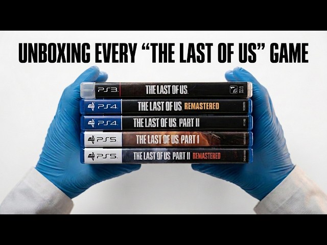 Unboxing The Complete Last Of Us Collection (PS3–PS5)