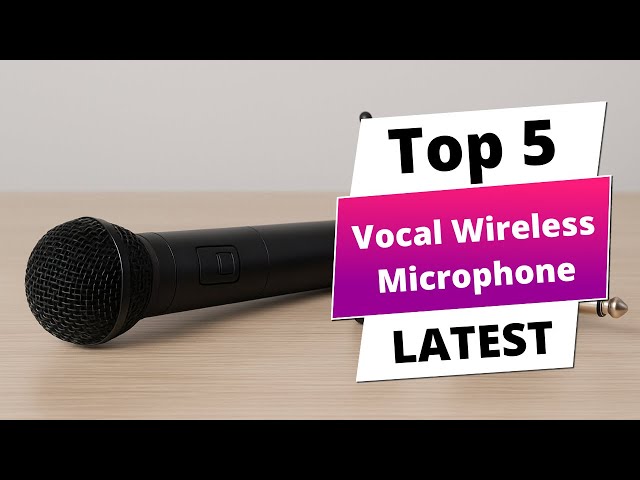 ✅ Best vocal wireless microphone: Vocal wireless microphone (Buying Guide)