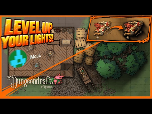 Free DungeonDraft mod that will bring your #battlemaps to LIFE - Soft Shadows by Moulk