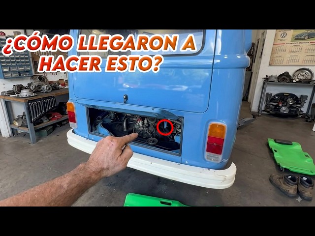 This Combi had an oil leak... and we discovered a terrible repair job
