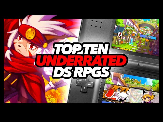Top Ten Underrated Nintendo DS RPGs